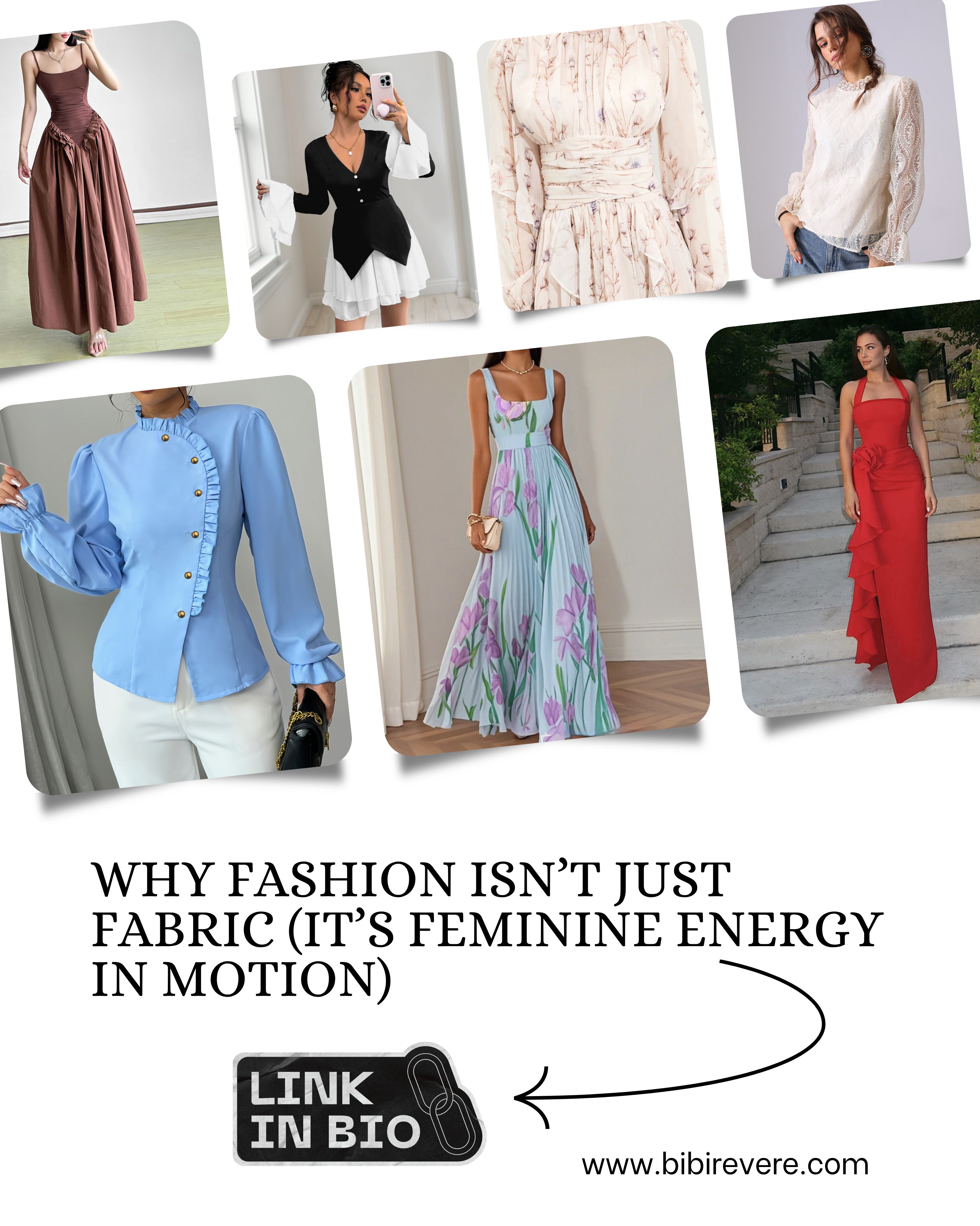 Why Fashion Isn’t Just Fabric (It’s Feminine Energy in Motion)