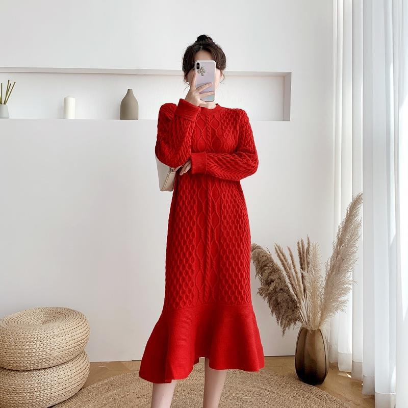 Knitted Sweater Dress