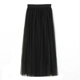 New Style Net Yarn Long Skirt Half-length Skirt Tutu Skirt