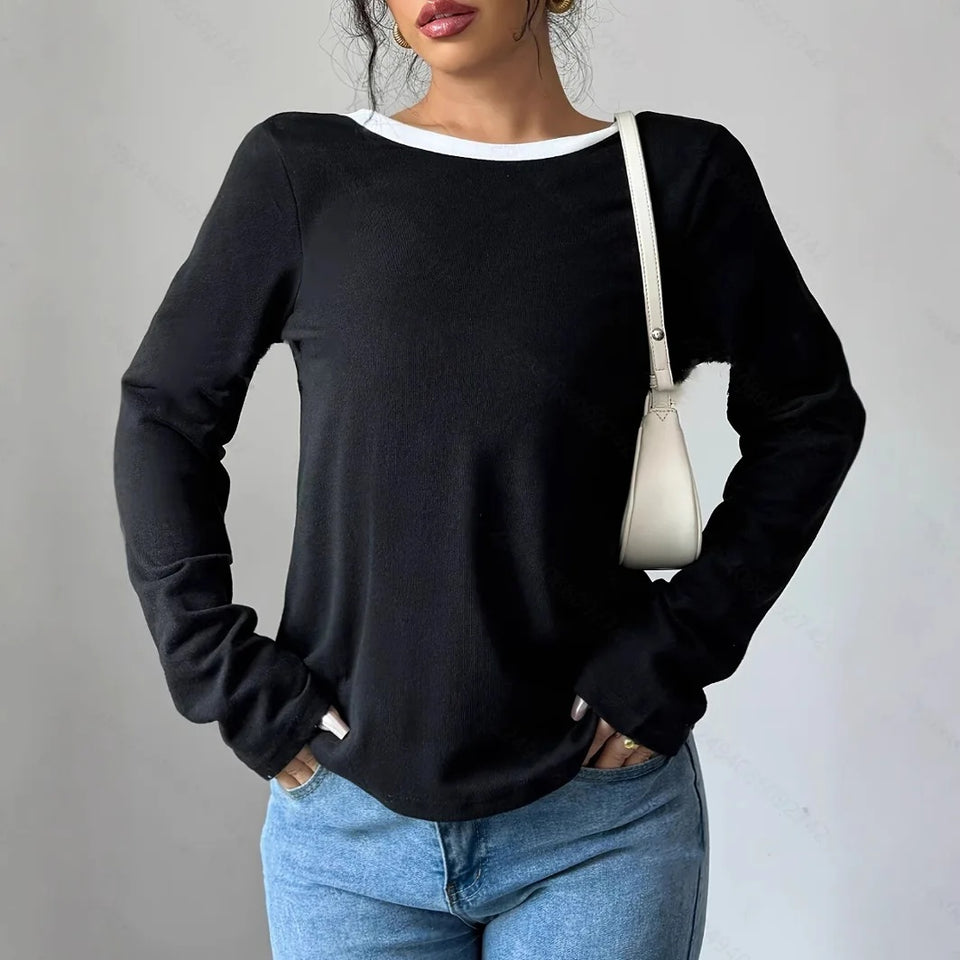 Round Neck Blouse