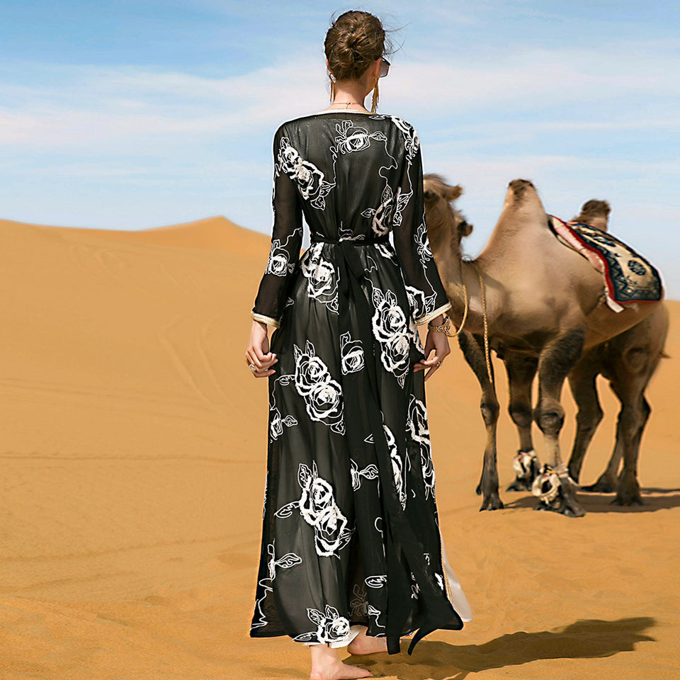 Luxury Embroidered Abaya