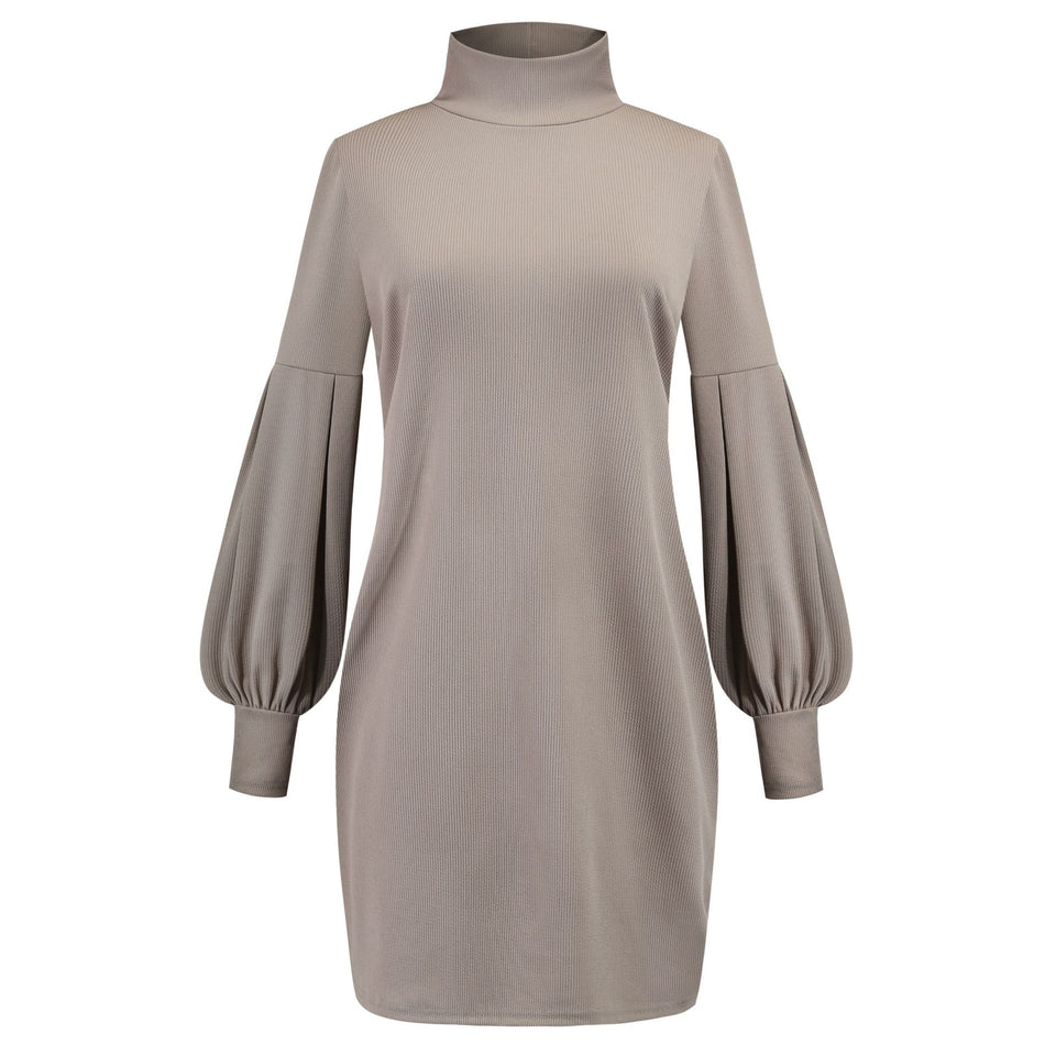 Long-sleeved hip dress