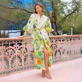Blossom Breeze Floral Maxi Dress