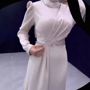 Rhinestone Embellished Gown