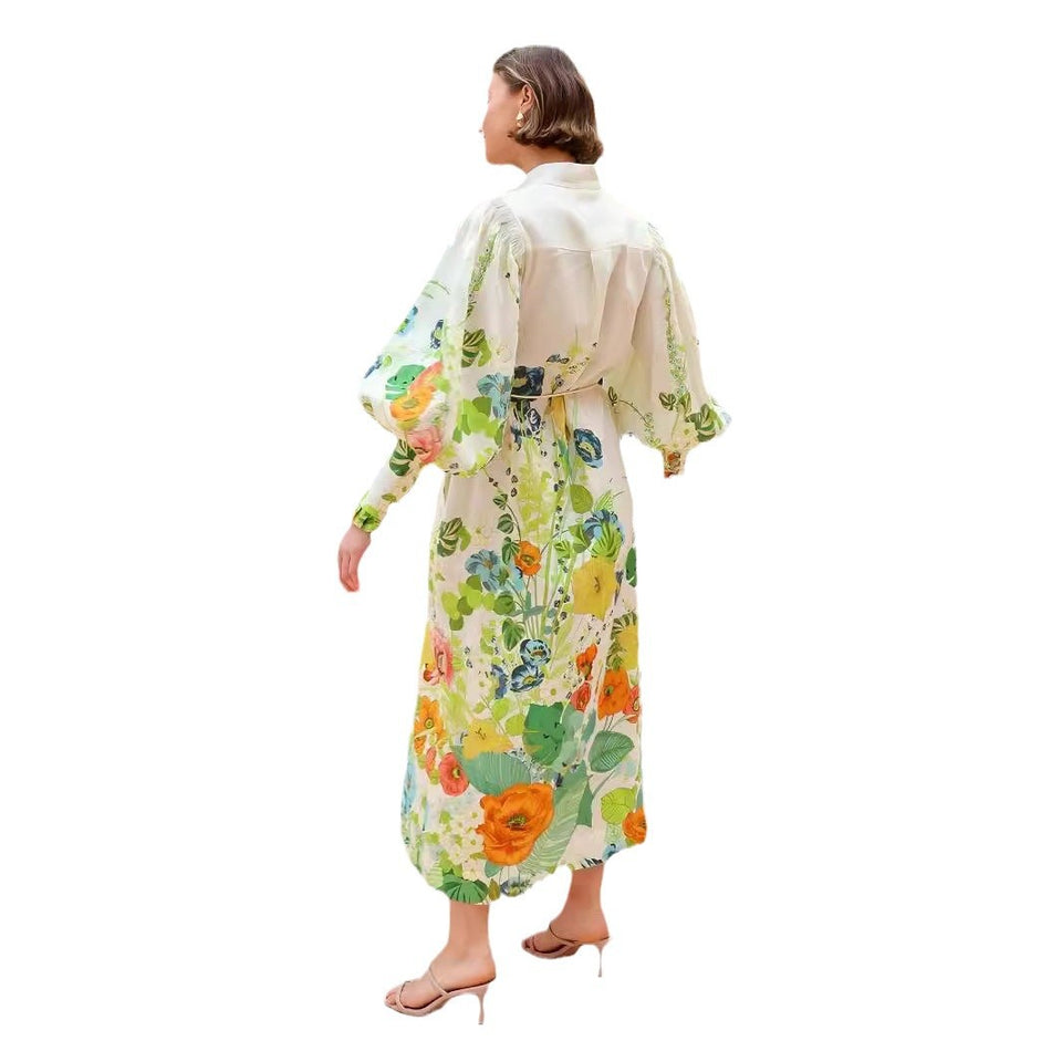 Blossom Breeze Floral Maxi Dress