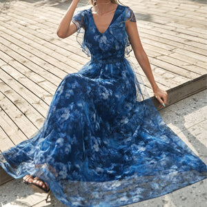 Ruffled Swing Dress