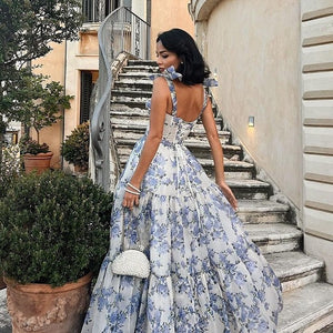 Off-shoulder Elegant Evening Dress
