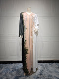 Elegant Tie-Dye Kaftan