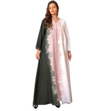 Elegant Tie-Dye Kaftan