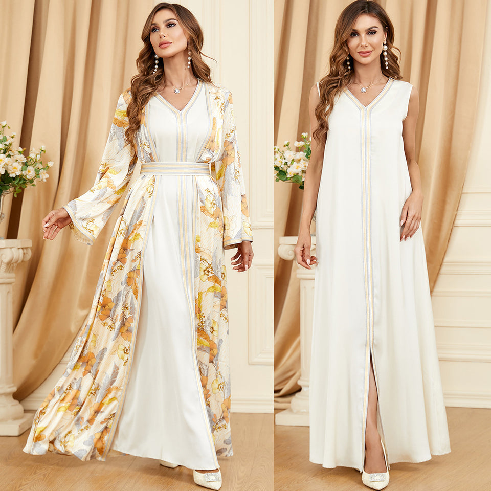Two-piece Abaya gown