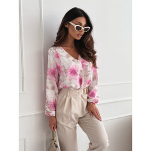 Bloom Satin-Blend Top